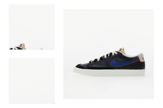 Nike Blazer Low '77 Premium Black/ Deep Royal Blue/ Light Stone 4