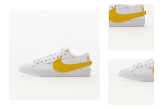 Nike Blazer Low Jumbo White/ Vivid Sulfur-Black-Team Orange 3