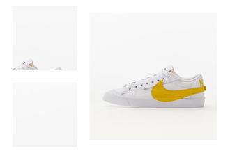 Nike Blazer Low Jumbo White/ Vivid Sulfur-Black-Team Orange 4