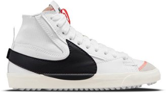 Nike Blazer Mid '77 Jumbo "White Black" - Pánske - Tenisky Nike - Biele - DD3111-100 - Veľkosť: 44.5