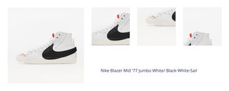 Nike Blazer Mid '77 Jumbo White/ Black-White-Sail 1