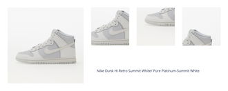 Nike Dunk Hi Retro Summit White/ Pure Platinum-Summit White 1