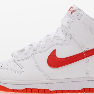 Nike Dunk Hi Retro White/ Picante Red-White-Picante Red 5