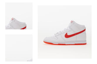 Nike Dunk Hi Retro White/ Picante Red-White-Picante Red 4