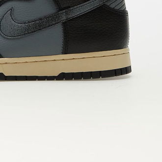 Nike Dunk High Retro Premium Smoke Grey/ Black-Beach-Black 9