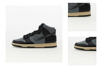 Nike Dunk High Retro Premium Smoke Grey/ Black-Beach-Black 3