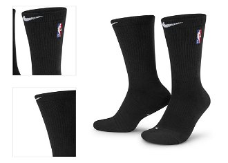 Nike Elite Crew 75 Anniversary Basketball Black Socks - Unisex - Ponožky Nike - Čierne - DA4960-010 - Veľkosť: M 4