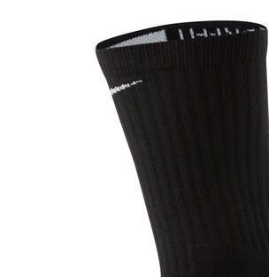 Nike Elite Crew Basketball Socks - Pánske - Ponožky Nike - Čierne - SX7622-013 - Veľkosť: M 6