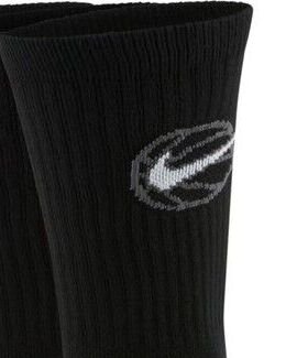 Nike Everyday Crew Socks - Unisex - Ponožky Nike - Čierne - DA2123-010 - Veľkosť: L 7