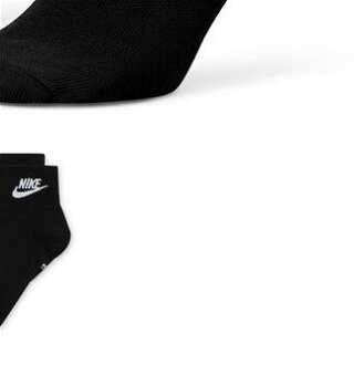 Nike Everyday Essential Socks 3-Pack Black - Unisex - Ponožky Nike - Čierne - DX5074-010 - Veľkosť: S 9