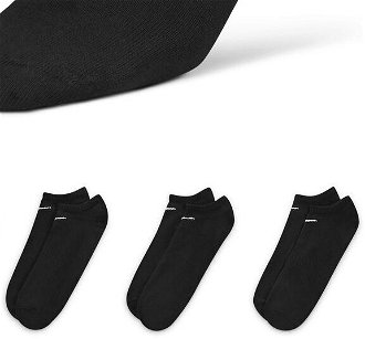 Nike Everyday Lightweight No-Show 6-Pack Socks Black - Unisex - Ponožky Nike - Čierne - SX7679-010 - Veľkosť: M 9