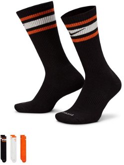 Nike Everyday Plus Cushioned Crew 3-Pack Socks Multi-Color - Unisex - Ponožky Nike - Viacfarebné - DX7665-903 - Veľkosť: XL