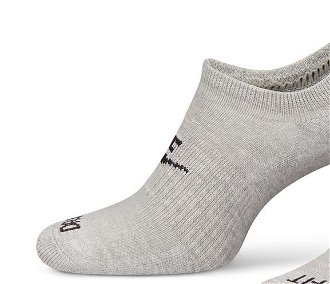 Nike Everyday Plus Cushioned Footie 3-Pack Socks - Unisex - Ponožky Nike - Sivé - DN3314-063 - Veľkosť: L 6