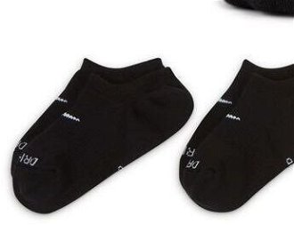 Nike Everyday Plus Cushioned Wmns Training Footie Socks 3-Pack Black - Dámske - Ponožky Nike - Čierne - DH5463-904 - Veľkosť: L 8