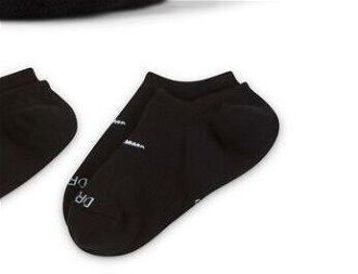 Nike Everyday Plus Cushioned Wmns Training Footie Socks 3-Pack Black - Dámske - Ponožky Nike - Čierne - DH5463-904 - Veľkosť: L 9
