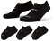 Nike Everyday Plus Cushioned Wmns Training Footie Socks 3-Pack Black - Dámske - Ponožky Nike - Čierne - DH5463-904 - Veľkosť: L