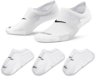 Nike Everyday Plus Cushioned Wmns Training Footie Socks 3-Pack - Dámske - Ponožky Nike - Biele - DH5463-903 - Veľkosť: L 2