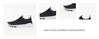 Nike Free Run Trail Black/ Anthracite-White 1