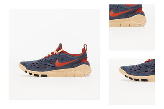 Nike Free Run Trail Thunder Blue/ Orange-Cinnabar-Canvas 3