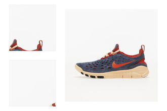 Nike Free Run Trail Thunder Blue/ Orange-Cinnabar-Canvas 4