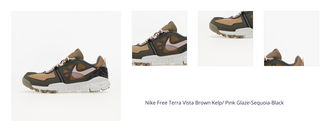 Nike Free Terra Vista Brown Kelp/ Pink Glaze-Sequoia-Black 1