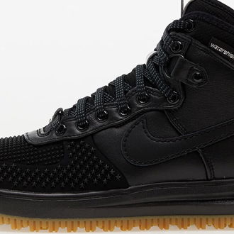 Nike Lunar Force 1 Duckboot Black/ Black-Metallic Silver-Anthracite 5