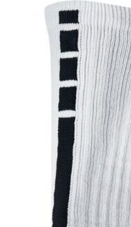 Nike NBA U ELITE Crew Socks - Pánske - Ponožky Nike - Biele - SX7587-100 - Veľkosť: S 6