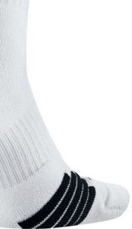 Nike NBA U ELITE Crew Socks - Pánske - Ponožky Nike - Biele - SX7587-100 - Veľkosť: S 9