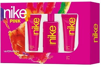Nike Pink Woman – EDT 100 ml + telové mlieko 75 ml + sprchový gél 75 ml 2