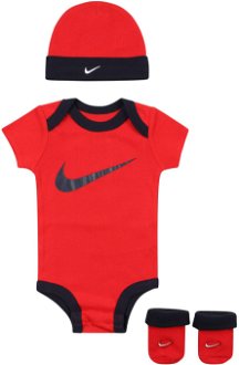 Nike Sportswear Set  námornícka modrá / ohnivo červená / biela