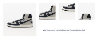 Nike Terminator High OG Granite/ Dark Obsidian-Sail 1