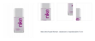 Nike Ultra Purple Woman - deodorant s rozprašovačem 75 ml 1