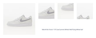 Nike W Air Force 1 '07 Low Summit White/ Wolf Grey-White-Sail 1