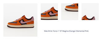 Nike W Air Force 1 '07 Magma Orange/ Elemental Pink 1