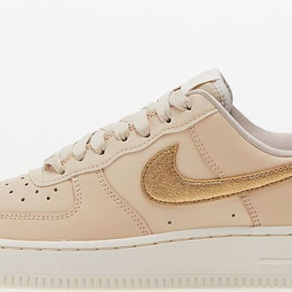 Nike W Air Force 1 '07 Sanddrift/ Metallic Gold-Phantom 5