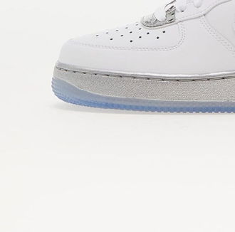 Nike W Air Force 1 '07 White/ White-Metallic Silver-Black 8