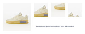 Nike W Air Force 1 Fontanka Coconut Milk/ Coconut Milk-Lemon Wash 1