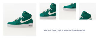 Nike W Air Force 1 High SE Malachite/ Brown Basalt-Sail 1