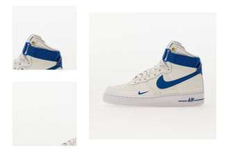 Nike W Air Force 1 High SE Sail/ Blue Jay-White-Metallic Gold 4