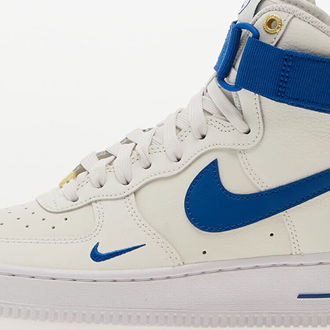 Nike W Air Force 1 High SE Sail/ Blue Jay-White-Metallic Gold 5