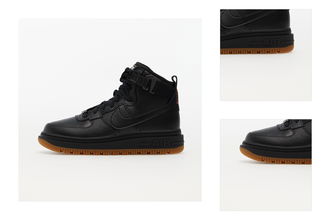 Nike W Air Force 1 High Utility 2.0 Black/ Summit White-Orange-Gum Med Brown 3