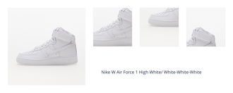 Nike W Air Force 1 High White/ White-White-White 1