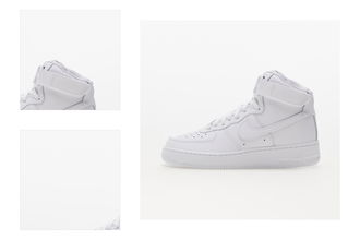 Nike W Air Force 1 High White/ White-White-White 4