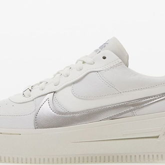 Nike W Air Force 1 Plt.Af.Orm Summit White/ Metallic Silver-Sail 5