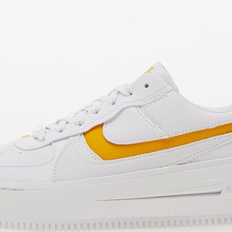 Nike W Air Force 1 PLT.AF.ORM White/ Yellow Ochre-Summit White-White 5