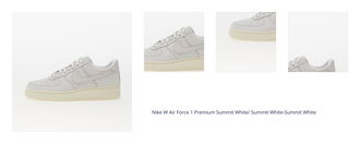 Nike W Air Force 1 Premium Summit White/ Summit White-Summit White 1