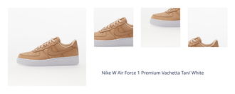 Nike W Air Force 1 Premium Vachetta Tan/ White 1