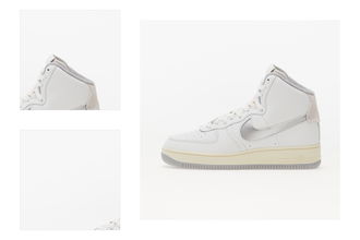 Nike W Air Force 1 Sculpt Summit White/ Silver-Coconut Milk 4