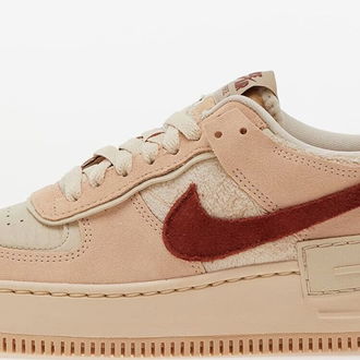 Nike W Air Force 1 Shadow Shimmer/ Mars Stone-Sanddrift-Pearl White 5