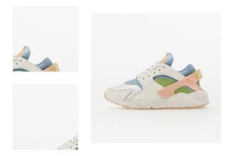 Nike W Air Huarache SE Sail/ Arctic Orange-Worn Blue-Vivid Green 4